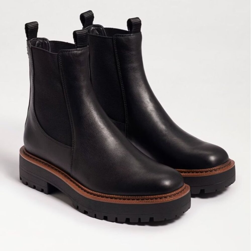 Sam Edelman Black Ankle Boots